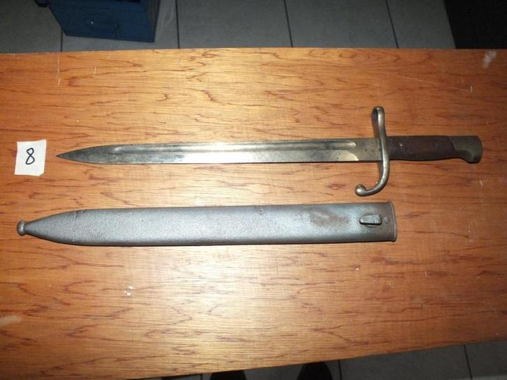 8  VERKOCHT               bajonet / bayonet, Verzamelen, Militaria | Algemeen, Ophalen