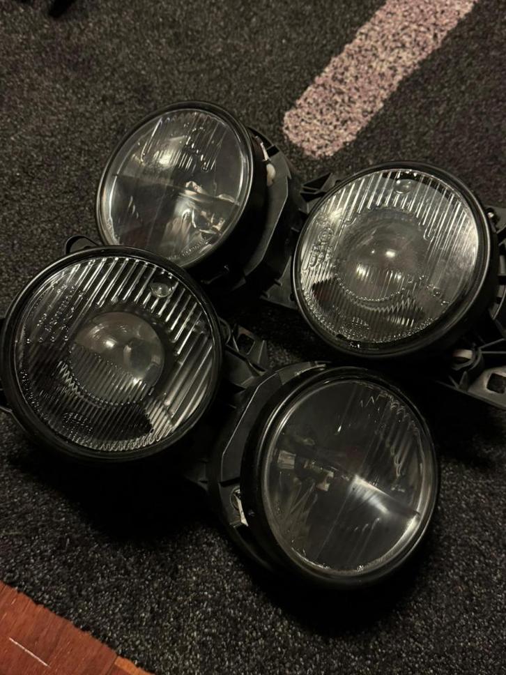 Bmw e30 koplamp hella zwart zeer zeldzaam origineel BMW onde, Auto-onderdelen, Verlichting, BMW, Nieuw, Ophalen of Verzenden