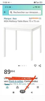 Table haute et 3 tabourets, Enlèvement, Comme neuf