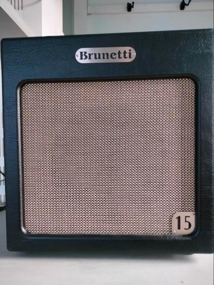 Brunetti singleman 15, Muziek en Instrumenten, Versterkers | Bas en Gitaar, Zo goed als nieuw, Minder dan 50 watt, Ophalen