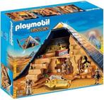 Playmobil piramide met farao 5386, Kinderen en Baby's, Speelgoed | Playmobil, Complete set, Ophalen of Verzenden, Zo goed als nieuw
