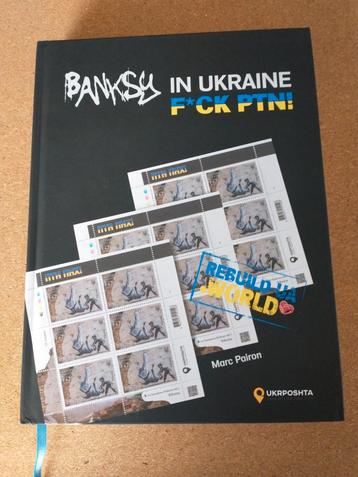 Banksy en Ukraine, fck ptn Marc Pairon, couverture rigide, n