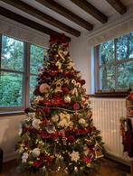 Prachtige kerstboom 210cm met kerstversiering/kerstpakket, Diversen, Kerst, Ophalen, Zo goed als nieuw