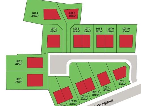 Grond te koop in Houthulst, Immo, Gronden en Bouwgronden, 200 tot 500 m²