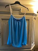 Blauwe topje, Blauw, Ophalen of Verzenden, Zo goed als nieuw, Zonder mouw