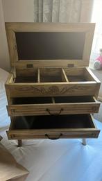 Vintage juwelen kastje, Huis en Inrichting, Ophalen, Gebruikt