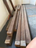 Massieve eiken balken, Doe-het-zelf en Bouw, Ophalen, Gebruikt, Eiken, Balk
