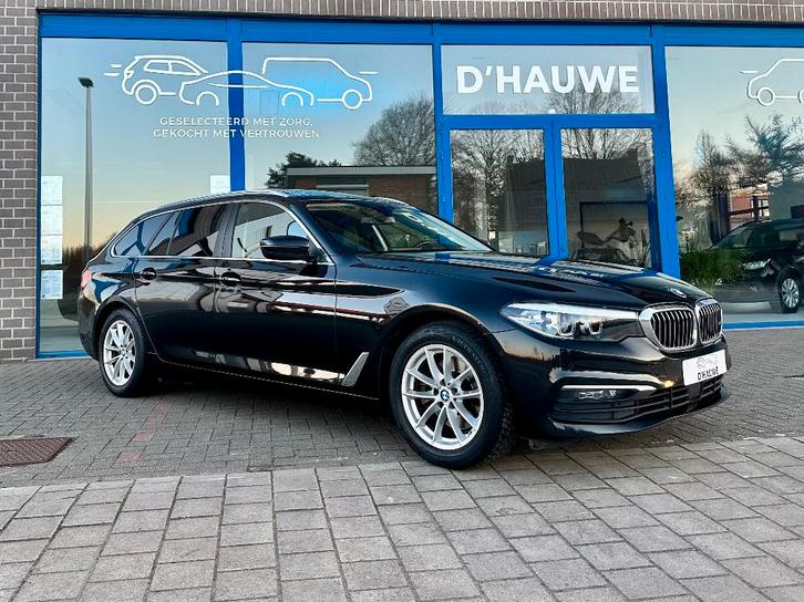 BMW 520i Touring *open dak*actieve cruise ctrl*verw.zetels*, Auto's, BMW, Bedrijf, Te koop, 5 Reeks, ABS, Achteruitrijcamera, Adaptive Cruise Control