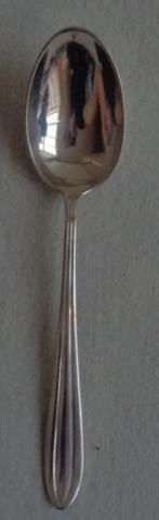 KELTUM P3 CHANTAL cuillère à dessert en métal argenté cuillè, Utilisé, Enlèvement ou Envoi