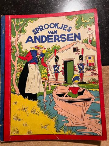 Vintage boek, Sprookjes van Andersen, Nederlandse tekst van beschikbaar voor biedingen