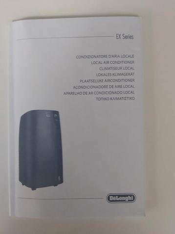 Airco DeLonghi pac ex120 silent Pinguino mobiel, Ophalen, Afstandsbediening