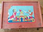 Vintage houten blokkendoos, Kinderen en Baby's, Ophalen of Verzenden, Gebruikt, Overige typen
