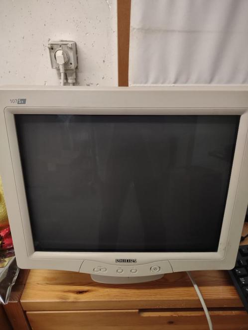 Philips 107S61/00 Beeldbuis/CRT monitor, Informatique & Logiciels, Moniteurs, Comme neuf, VGA, Haut-parleurs intégrés, Autres types