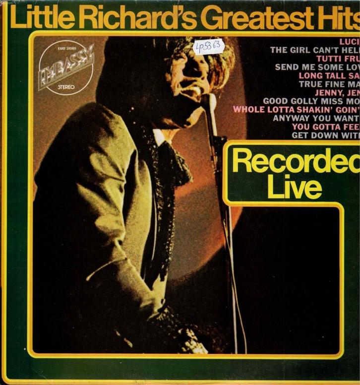Vinyl, LP   -   Little Richard – Little Richard's Greatest, Cd's en Dvd's, Vinyl | Overige Vinyl, Overige formaten, Ophalen of Verzenden