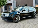 Vw golf IV 2.8 v6 4 motion, Auto's, Zwart, Handgeschakeld, Berline, Vierwielaandrijving