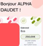 Elektronische echocheque twv 250€ te koop voor 225€ cash., Tickets en Kaartjes, Kortingen en Cadeaubonnen