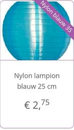 Lot nylon lampionnen 25cm NIEUW!, Ophalen of Verzenden, Nieuw