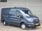 Ford Transit 130pk L3H2 Airco Cruise Camera Parkeersensoren, Auto's, Bestelwagens en Lichte vracht, Stof, Euro 6, 4 cilinders