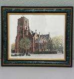 Tekening Belgie Schilde kerk Sint-Guibertus Sus Candalime, Ophalen of Verzenden