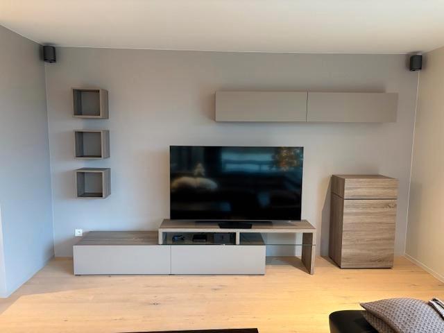 TV Meubel, Huis en Inrichting, Kasten |Televisiemeubels, Gebruikt, 200 cm of meer, 200 cm of meer, 25 tot 50 cm, Overige houtsoorten