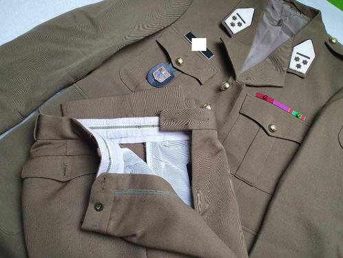 Uniform officier kapitein cmd lanciers ABL + naamplaatje !, Verzamelen, Militaria | Algemeen, Landmacht, Ophalen of Verzenden