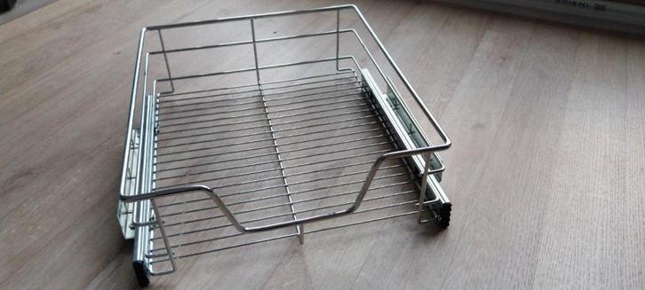 Telescopische laden voor kastbreedte 50 cm (2 stuks), Huis en Inrichting, Kasten | Overige, Gebruikt, Ophalen