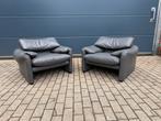 2x Cassina Maralunga 1z origineel Anthraciet grijs Topstaat!, Huis en Inrichting, Ophalen of Verzenden, B&b italia artifort leolux togo knoll vitra sede edra saporiti