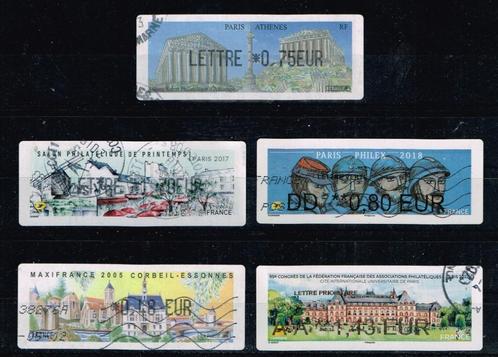 Postzegels uit Frankrijk - K 5064 - automaatstroken, Postzegels en Munten, Postzegels | Europa | Frankrijk, Gestempeld, Verzenden