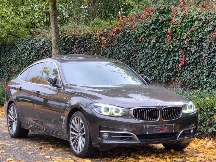 BMW 3-serie Gran Turismo 320i High Executive Panorama Apple, Auto diversen, Ongevalwagen, BMW, Automaat, Benzine, Stadsauto, Bruin
