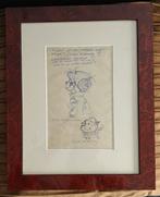 Originele tekening BOB Mau: Kari Lente – gesigneerd 2x, Boeken, Stripverhalen, Ophalen of Verzenden, Zo goed als nieuw, Bob Mau