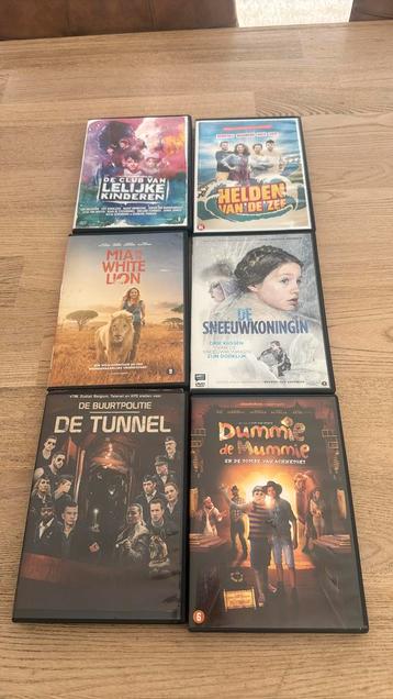 Allerlei dvd’s kinderfilms beschikbaar voor biedingen