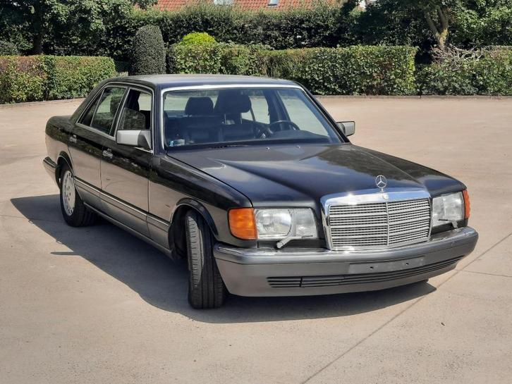 /////// zeldzame 560se korte versie ///////, Auto's, Mercedes-Benz, Particulier, S-Klasse, Elektrische ramen, Open dak, Benzine