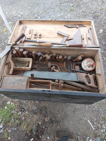Coffre ancien de ebeniste, Antiquités & Art, Enlèvement ou Envoi