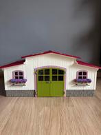 Schleich paardenstal wit roze, Ophalen