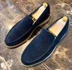 Loro Piana Summer Walk Donkerblauw Suède maat 45, Kleding | Heren, Blauw, Ophalen of Verzenden, Espadrilles of Moccasins, Gedragen
