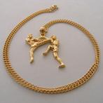 kickboksen muay thai boksen hangers zilver / double -25%, Ophalen of Verzenden, Nieuw, Overige