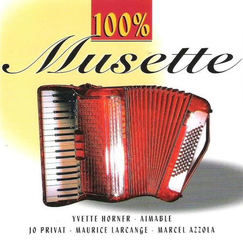 100 % Musette 2CD, Cd's en Dvd's, Cd's | Verzamelalbums, Zo goed als nieuw, Verzenden
