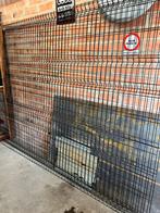 Zwarte Draadpanelen lengte 2,50 hoogte 2,03, Tuin en Terras, Ophalen