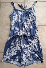 Playsuit blauw/wit S, Kleding | Dames, Jumpsuits, Blauw, Ophalen of Verzenden