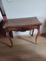 Vintage mahoniehouten speeltafel, Ophalen