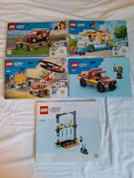 Lego city handleidingen 60231 60248 60253 60319 60341, Gebruikt, Ophalen of Verzenden, Lego