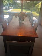 Mooie grote ( diner) tafel voor 8 personen, Ophalen, Gebruikt, 200 cm of meer, 50 tot 100 cm