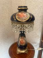 Antieke lamp met kristallen belletjes, Antiek en Kunst, Antiek | Verlichting, Ophalen