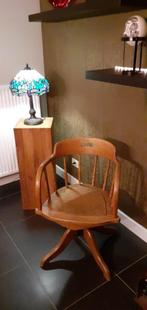 Antieke Captain Chair Bureaustoel, Ophalen
