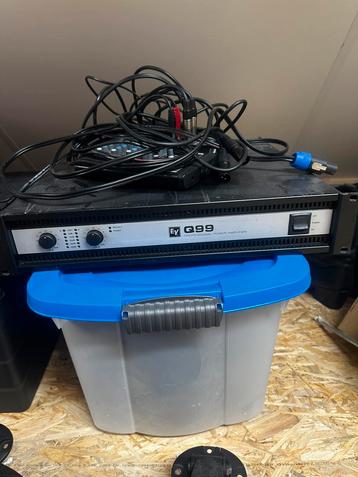 Electro voice q99 + 6x ev evid 4.2 speakers., Musique & Instruments, Enlèvement, Comme neuf