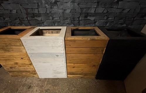 Plantenbakken, Tuin en Terras, Bloembakken en Plantenbakken, Nieuw, Hout, Tuin, 30 tot 60 cm, Minder dan 60 cm, Rechthoekig, Ophalen