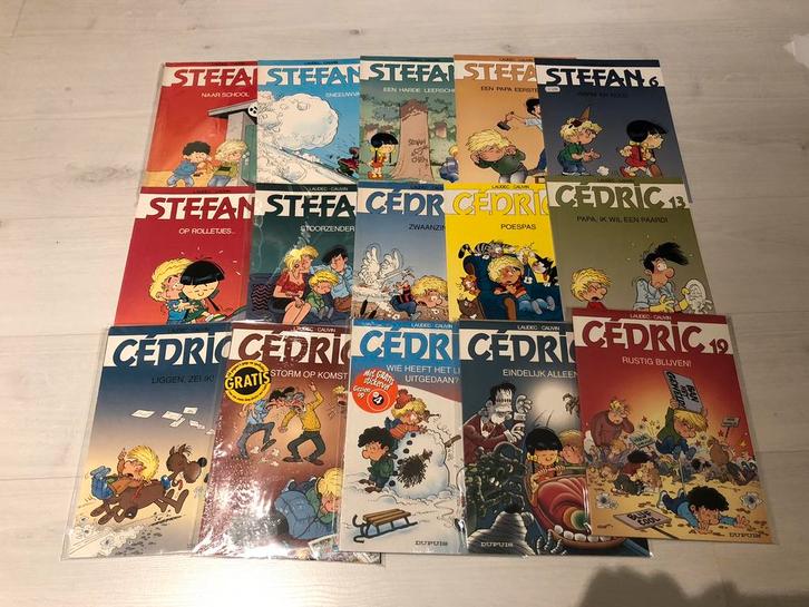 Stefan Cédric 1-36, Boeken, Stripverhalen, Zo goed als nieuw, Ophalen of Verzenden