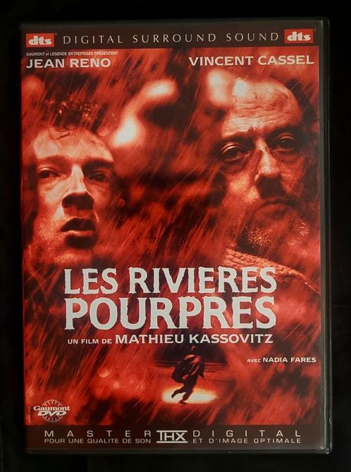 DVD du film Les rivières pourpres - Jean Reno, CD & DVD, DVD | Thrillers & Policiers, Comme neuf, Enlèvement ou Envoi