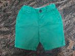 Mt 74 Turquoise gekleede short, Kinderen en Baby's, Babykleding | Maat 74, Broekje, Ophalen of Verzenden, Zo goed als nieuw, H&m