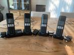 Philips 4 stuks model: D23x, Telecommunicatie, Vaste telefoons | Handsets en Draadloos, Ophalen of Verzenden, Zo goed als nieuw